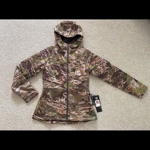 Under Armour Brow Tine Hunting Jacket Forest Camo
